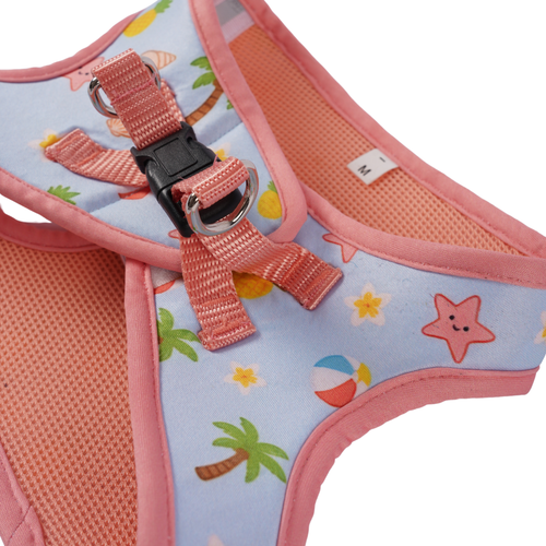 Beach Blue Dog Harness (Small Breeds)