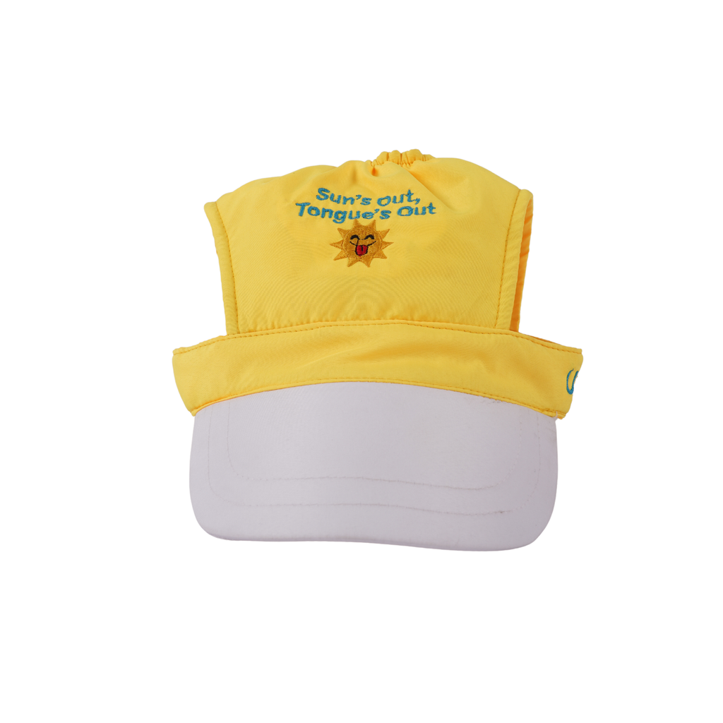 Summer Yellow Dog Cap