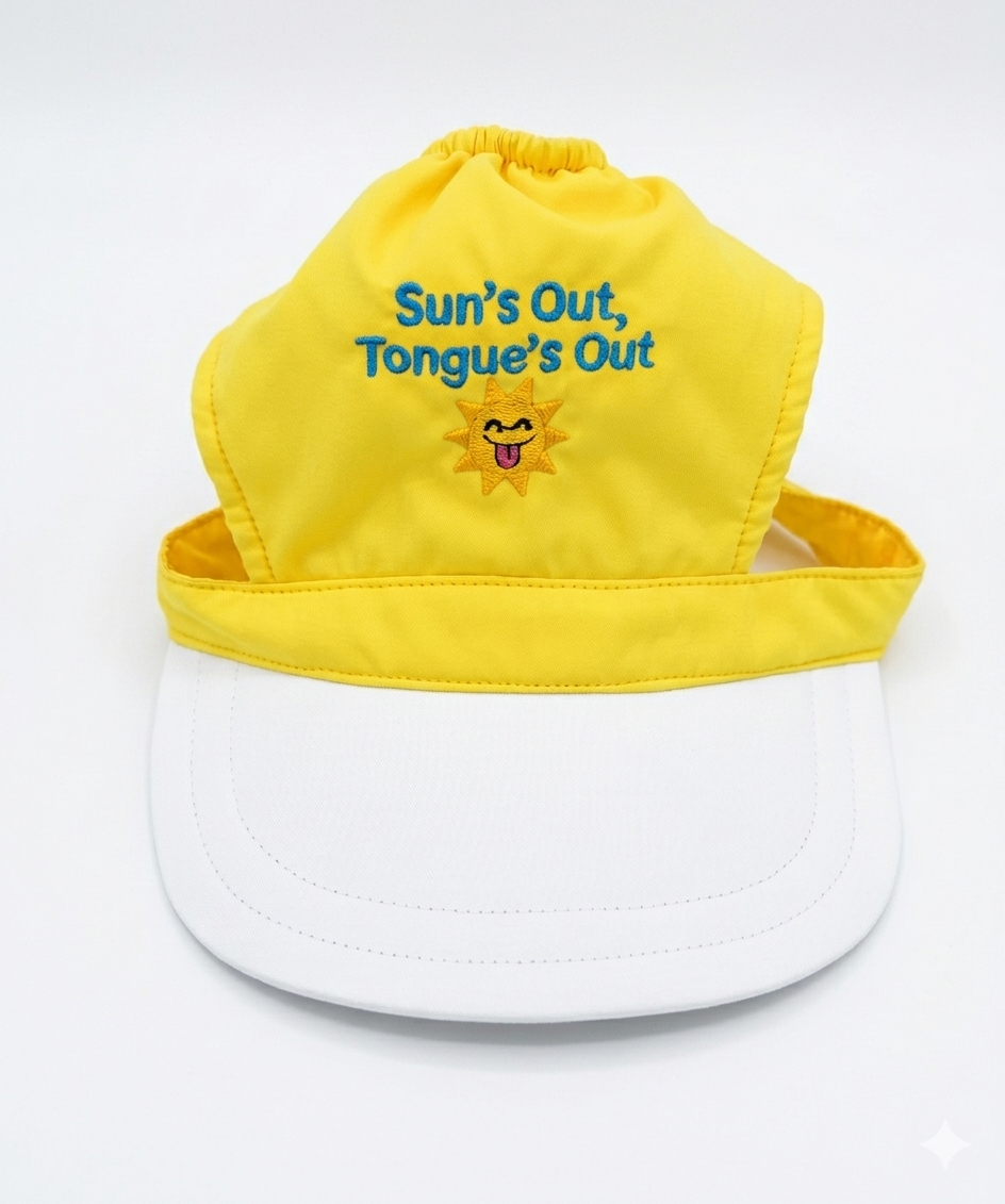 Summer Yellow Dog Baseball Cap | Uncollared Club